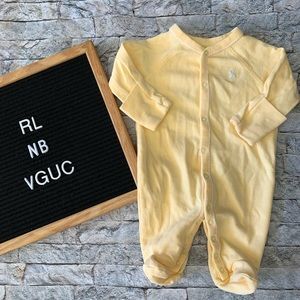 NB Ralph Lauren footie